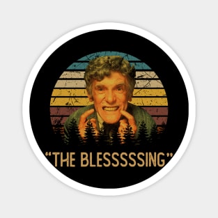 Retro Art The Blesssssing Magnet